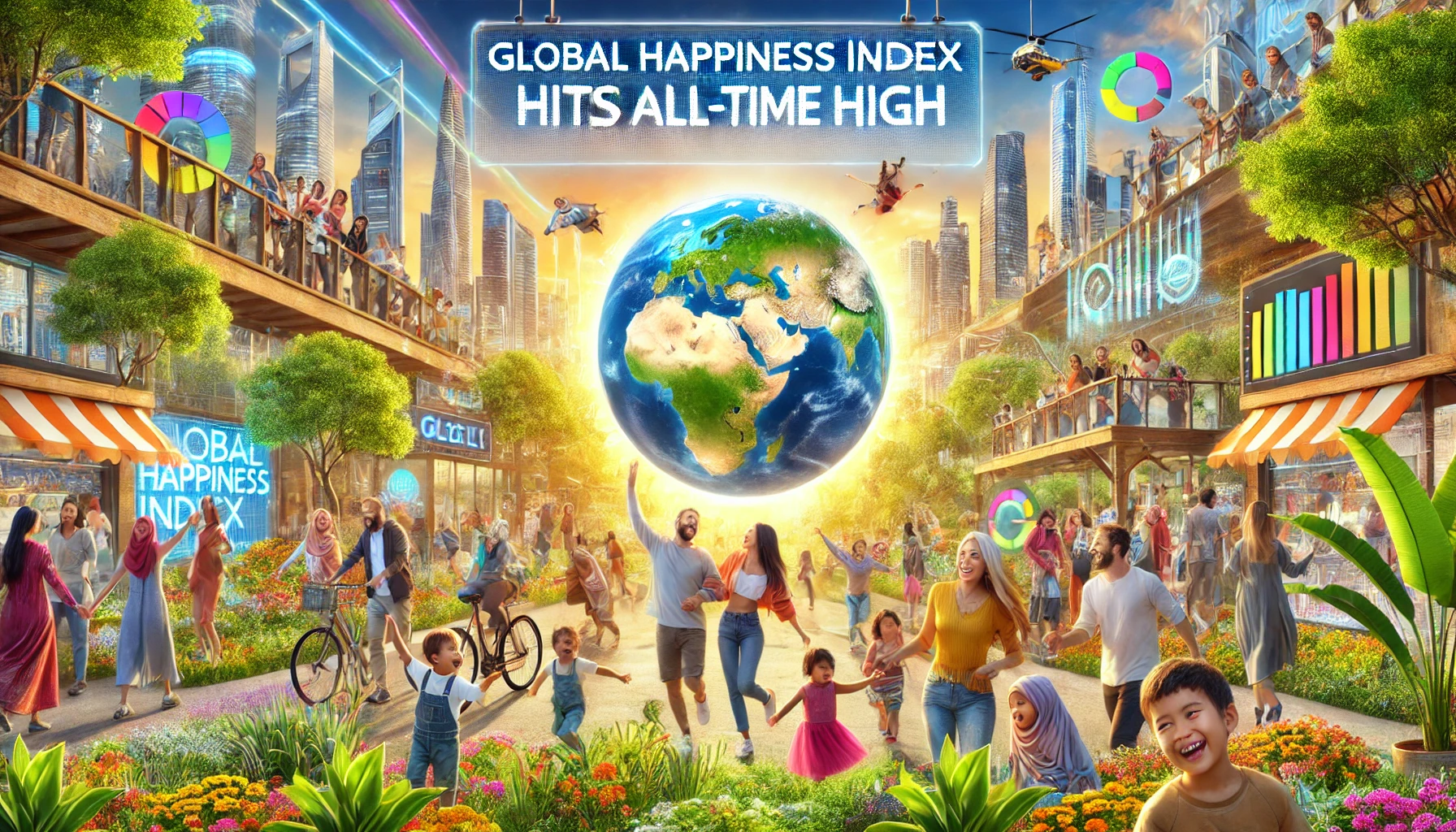 Global Happiness Index Hits All-Time High: A New Era of Well-Being and Positivity
